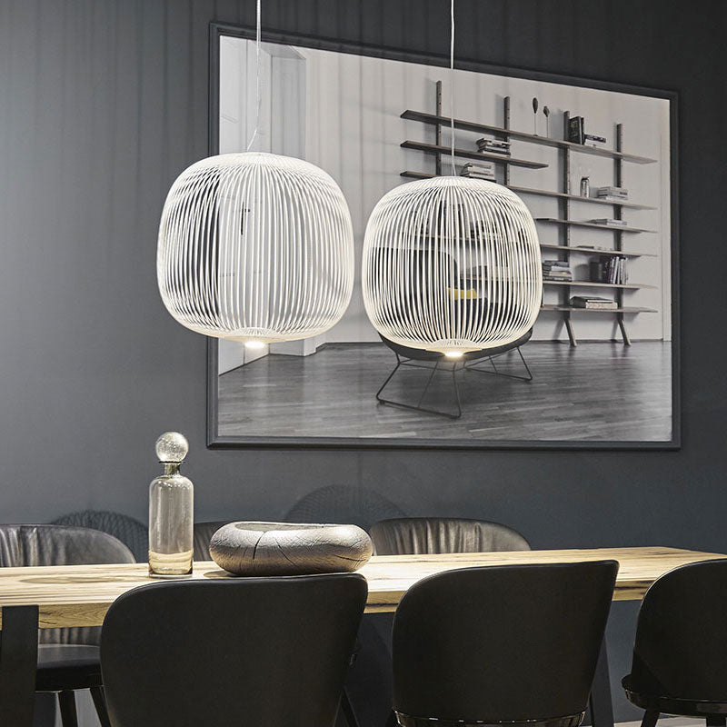 Feyran Foscarini Spokes Bird Cage Pendant Light