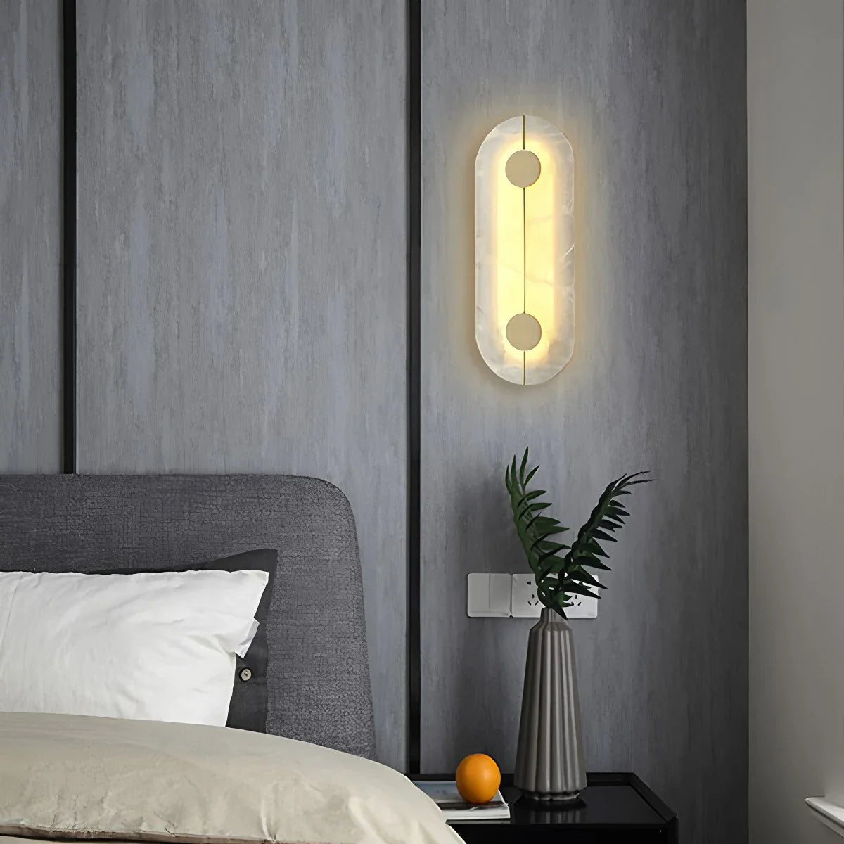 Feyran Light Luxury All Copper Spanish Alabaster Wall Light