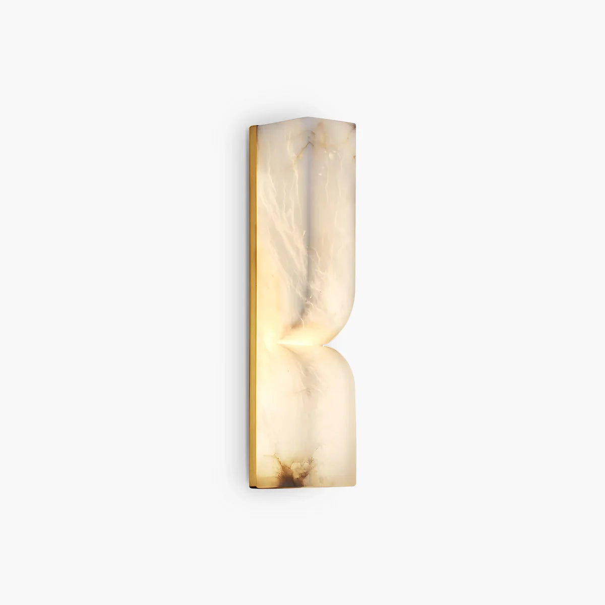 Feyran Light Luxury Spanish Alabaster Wall Sconce for Hallway