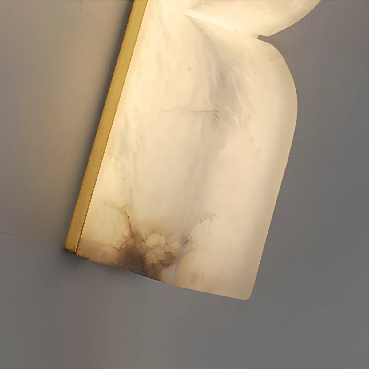 Feyran Light Luxury Spanish Alabaster Wall Sconce for Hallway
