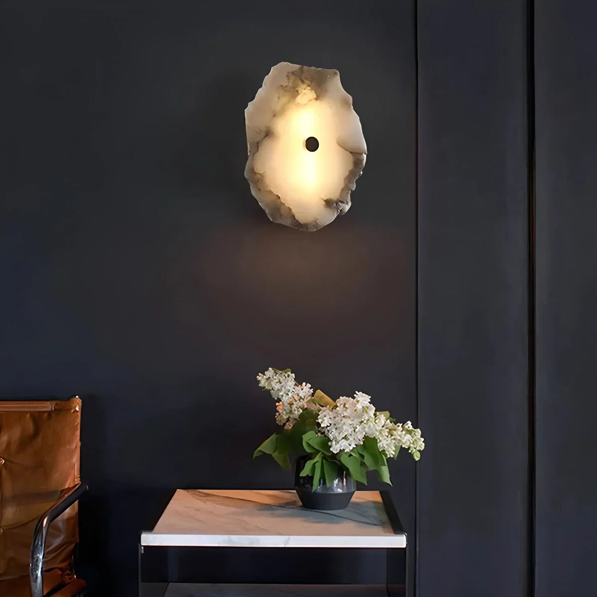 Feyran Modern Luxury Artistic Spanish Alabaster Wall Lamp