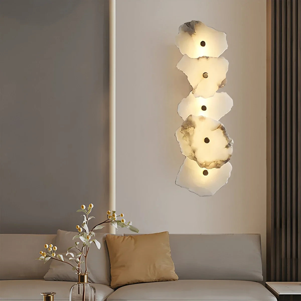 Feyran Modern Luxury Artistic Spanish Alabaster Wall Lamp
