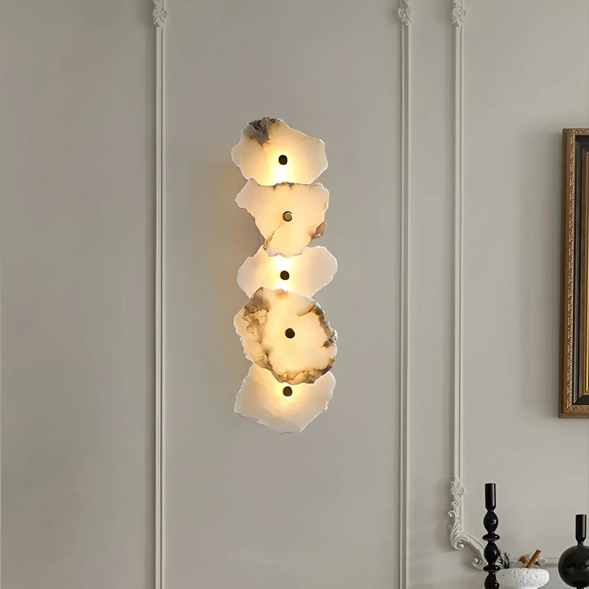 Feyran Modern Luxury Artistic Spanish Alabaster Wall Lamp