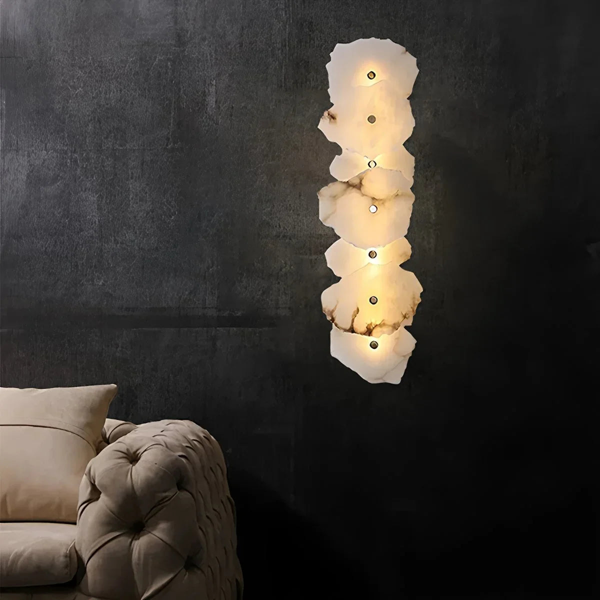 Feyran Modern Luxury Artistic Spanish Alabaster Wall Lamp