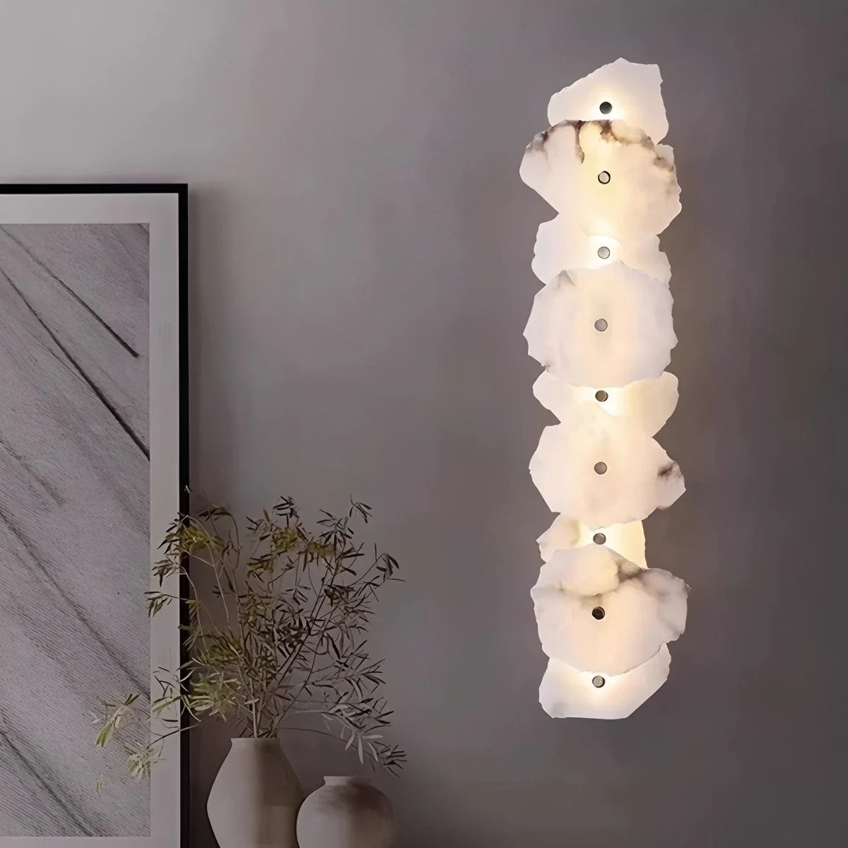 Feyran Modern Luxury Artistic Spanish Alabaster Wall Lamp