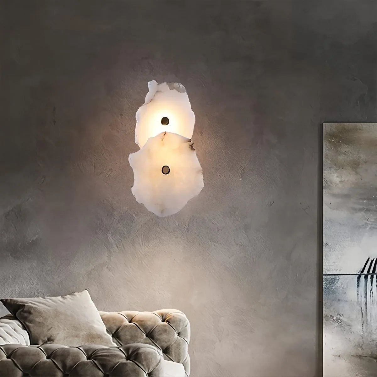 Feyran Modern Luxury Artistic Spanish Alabaster Wall Lamp