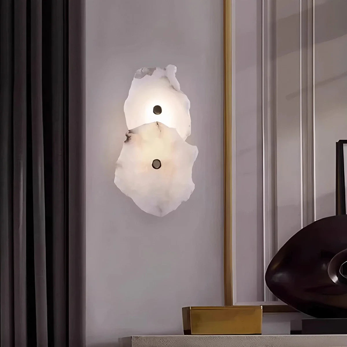 Feyran Modern Luxury Artistic Spanish Alabaster Wall Lamp