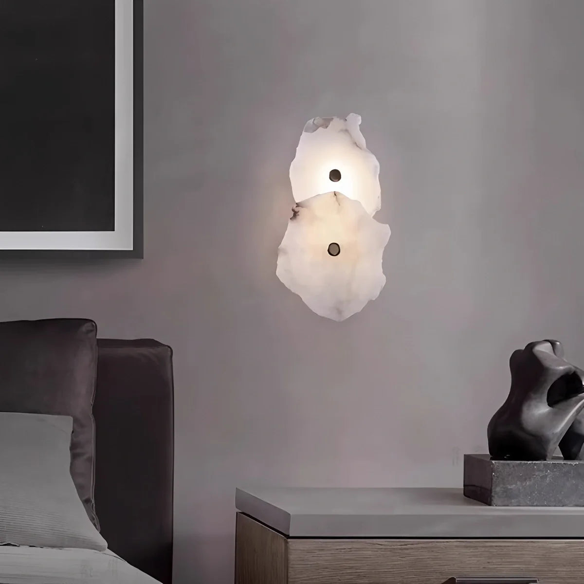 Feyran Modern Luxury Artistic Spanish Alabaster Wall Lamp