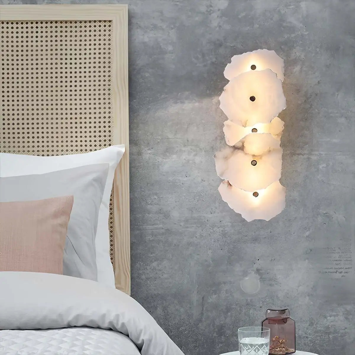 Feyran Modern Luxury Artistic Spanish Alabaster Wall Lamp