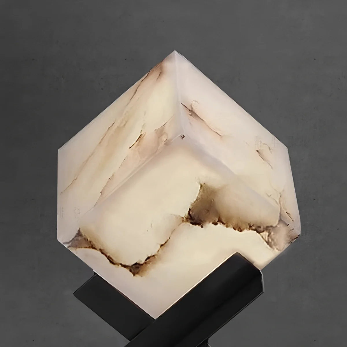 Feyran Light Luxury Study Square Spanish Alabaster Table Lamp