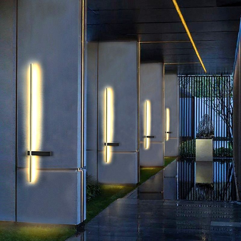 Feyran Long Linear Wall Sconce Outdoor Lighting
