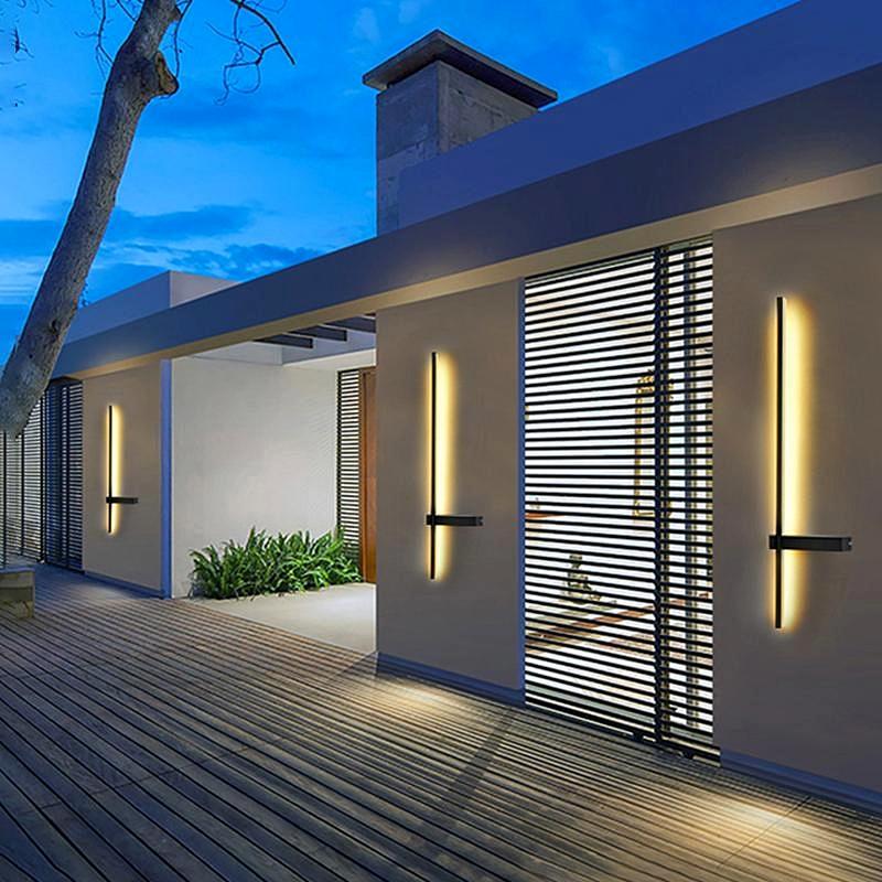 Feyran Long Linear Wall Sconce Outdoor Lighting