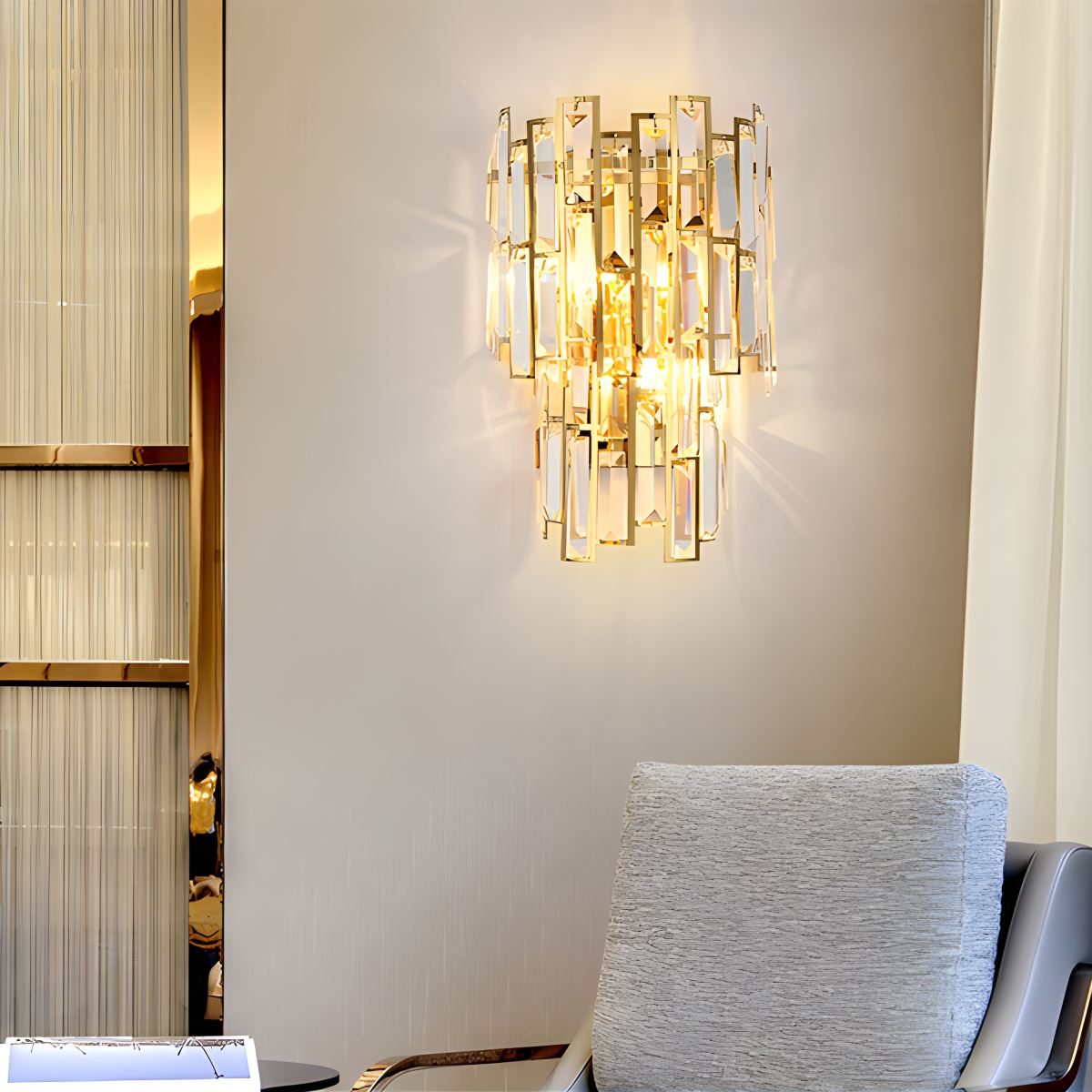 Feyran Lucienne Crystal Chandelier for Living Room