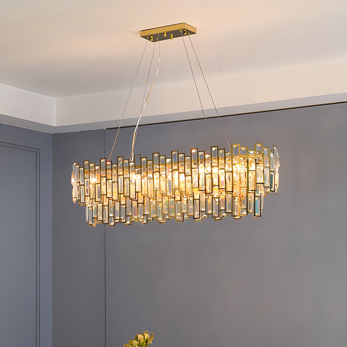 Feyran Lucienne Crystal Chandelier for Living Room