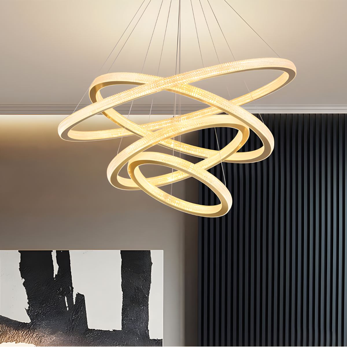Feyran Modern Ring LED Pendant Light for Dining Room