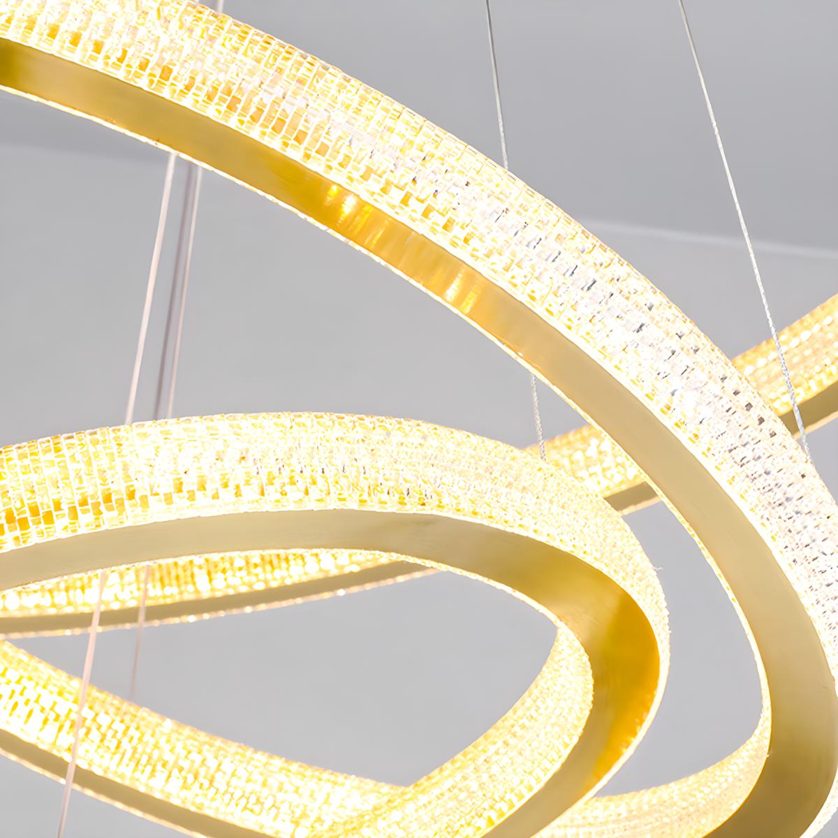 Feyran Modern Ring LED Pendant Light for Dining Room