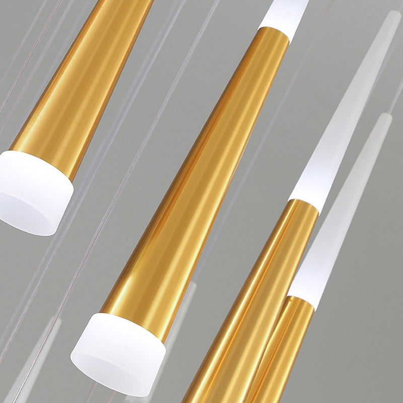 Feyran Meteor Shower Chandelier for Staircase