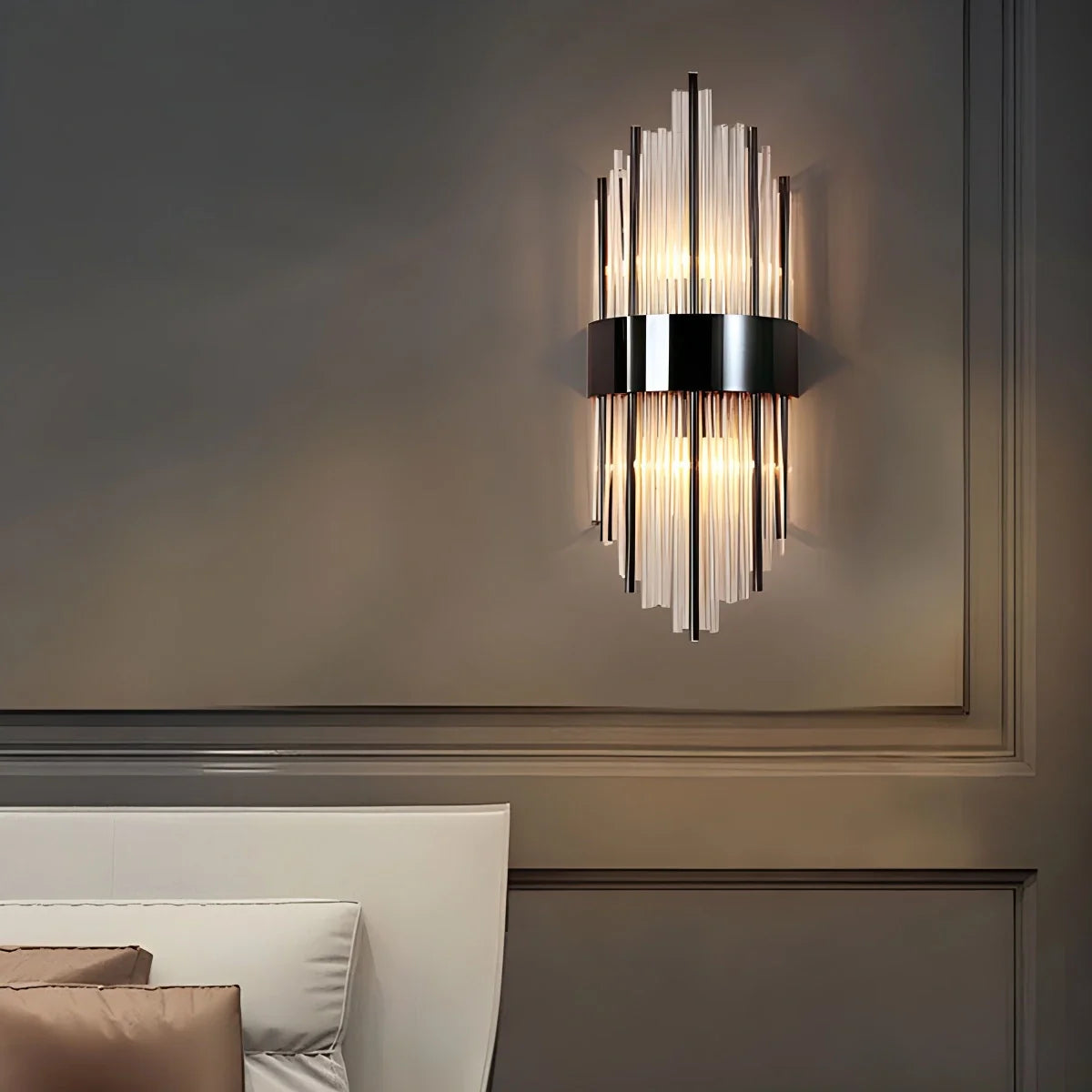 Feyran Minimal Luxury Glass Wall Lamp