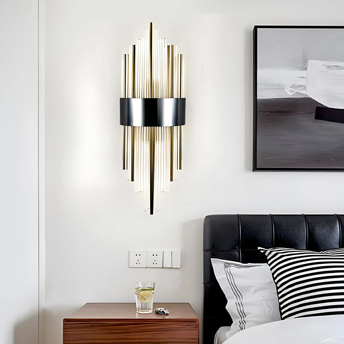 Feyran Minimal Luxury Glass Wall Lamp