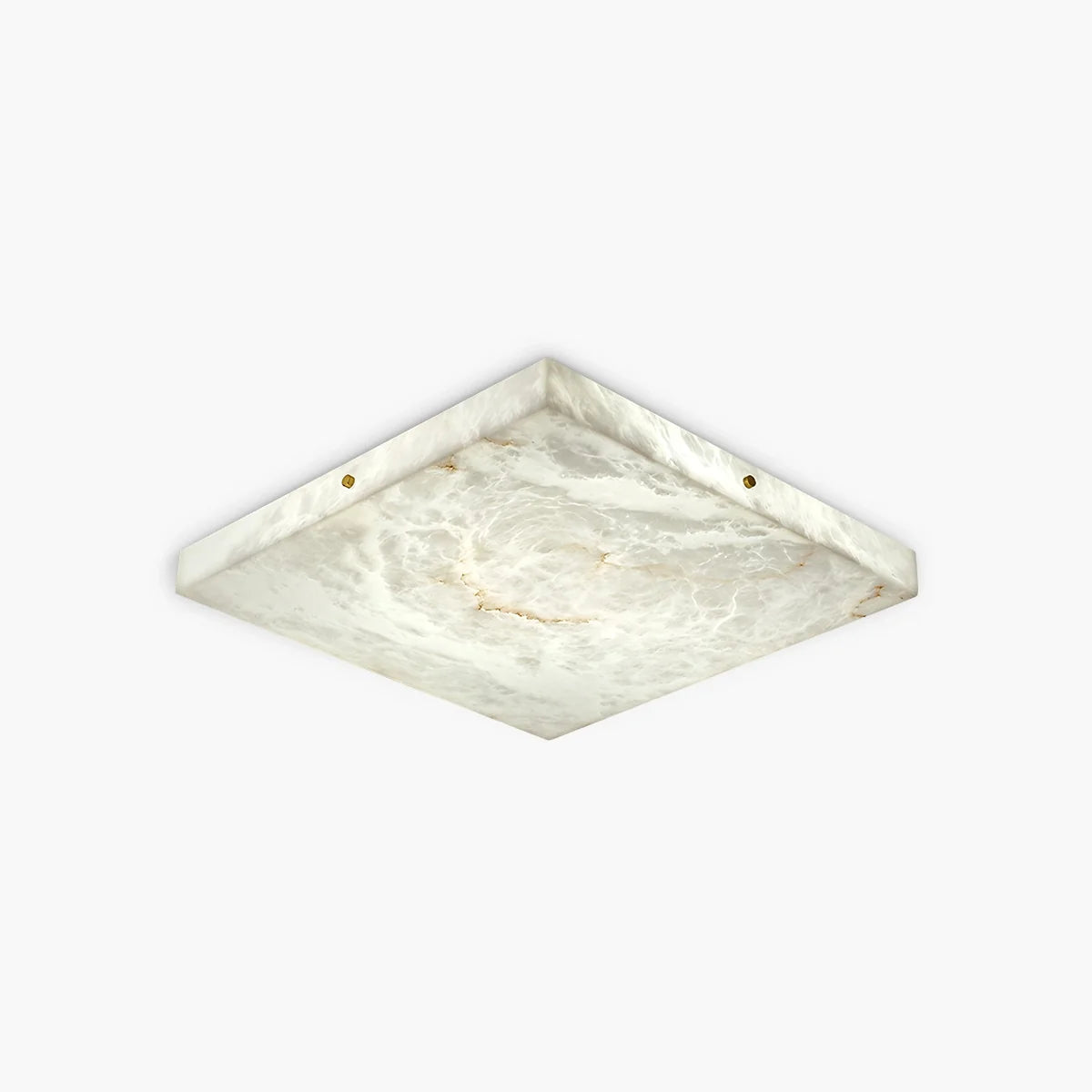 Feyran Minimalism Ultra Thin Square Spanish Alabaster Ceiling Light