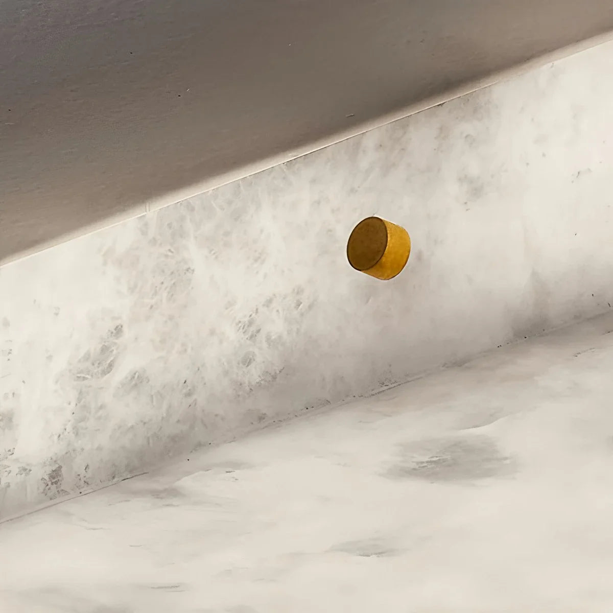 Feyran Minimalism Ultra Thin Square Spanish Alabaster Ceiling Light