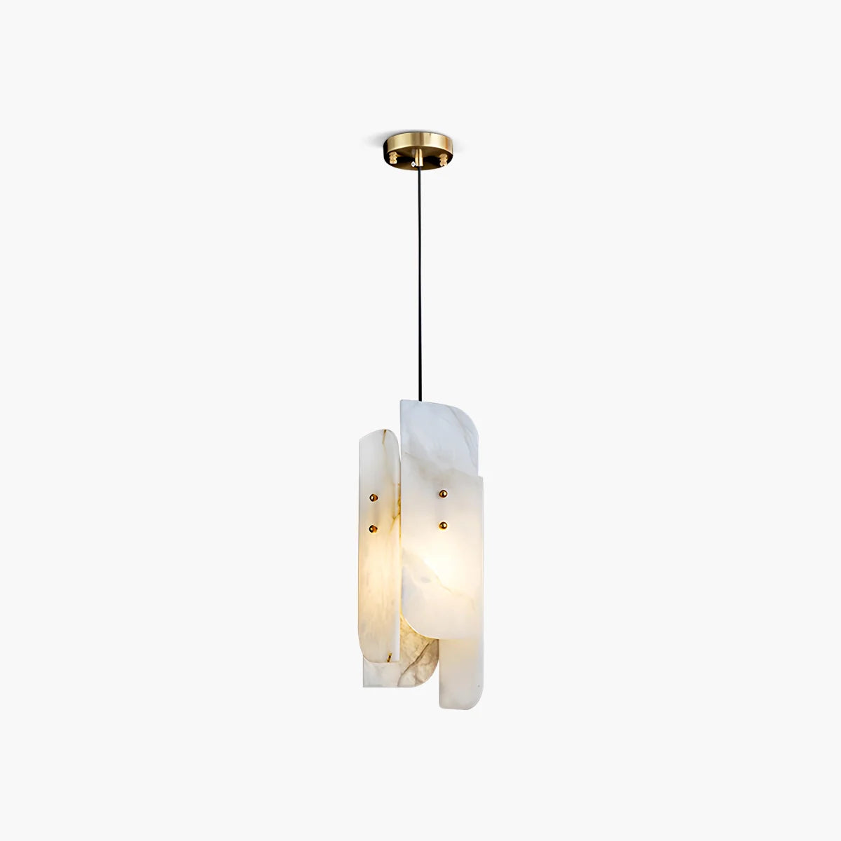 Feyran Minimalist Art Splicing Spanish Alabaster Pendant Light