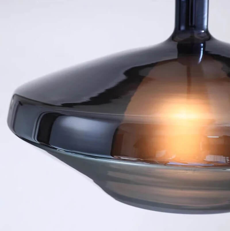 Feyran Modern Minimalist LED Glass Pendant Light for Kitchen