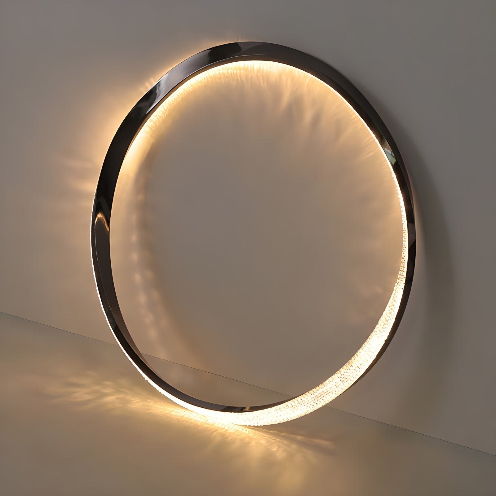 Feyran Modern Simple Mobius Circle Chandelier