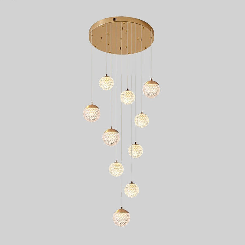 Feyran Modern Art Deco Multi Pendant Light