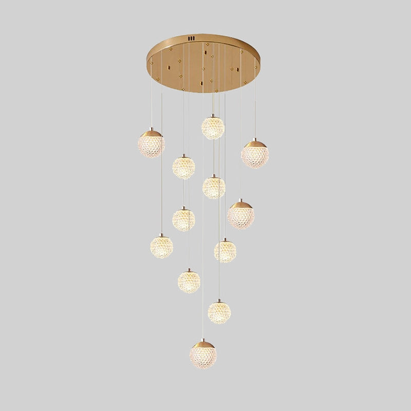Feyran Modern Art Deco Multi Pendant Light