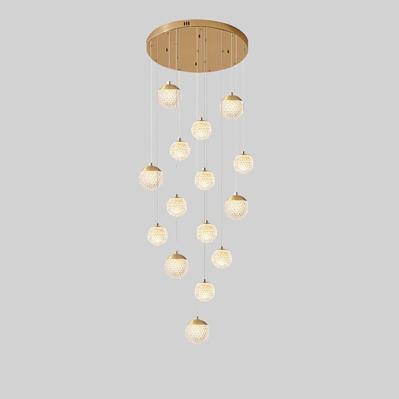 Feyran Modern Art Deco Multi Pendant Light