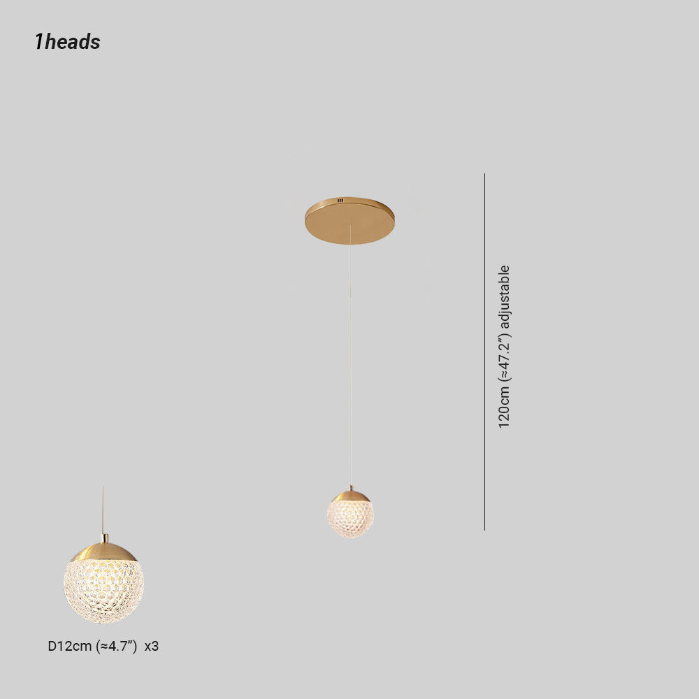Feyran Modern Art Deco Multi Pendant Light
