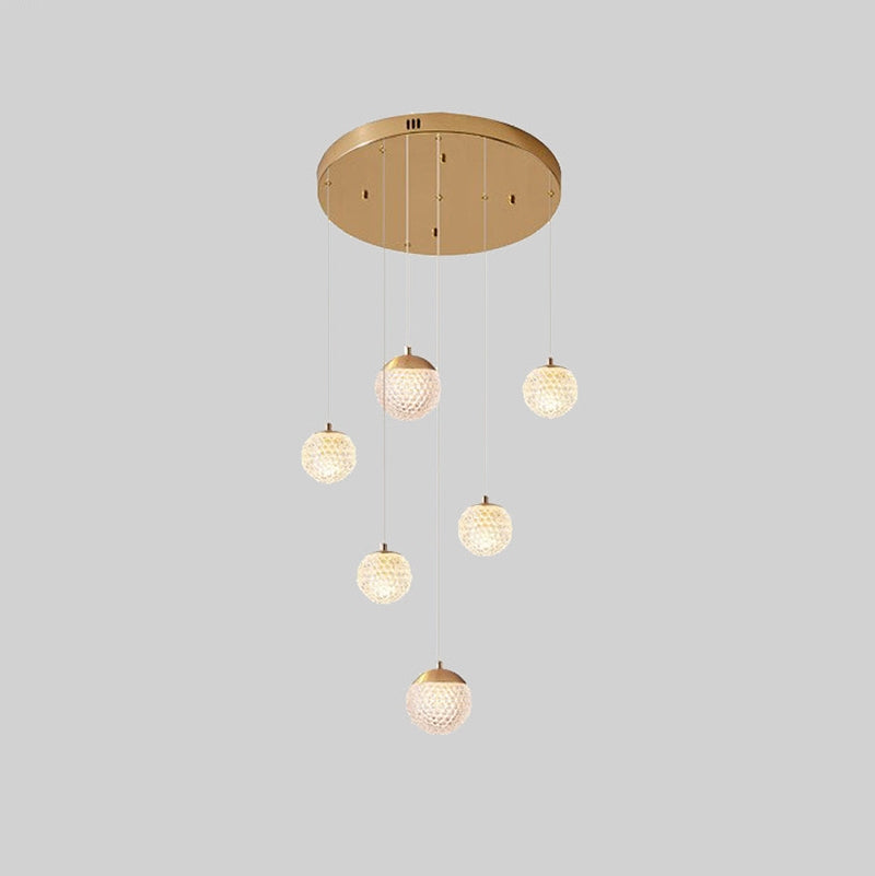 Feyran Modern Art Deco Multi Pendant Light