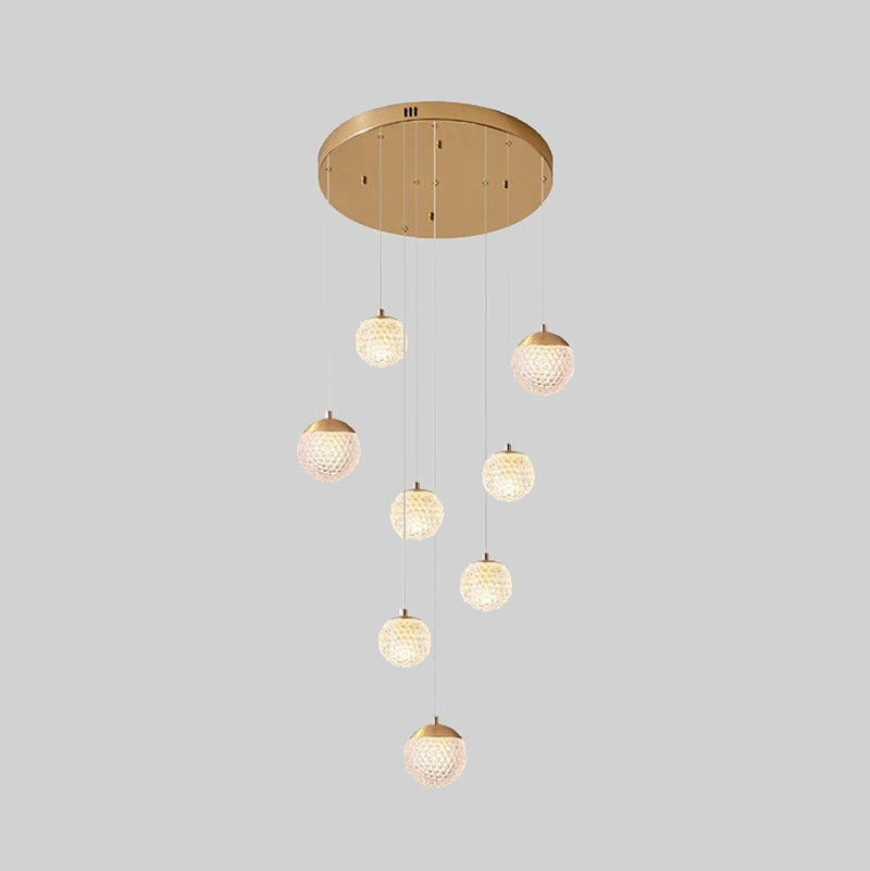 Feyran Modern Art Deco Multi Pendant Light