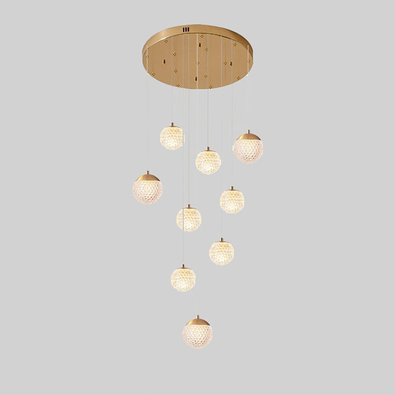 Feyran Modern Art Deco Multi Pendant Light