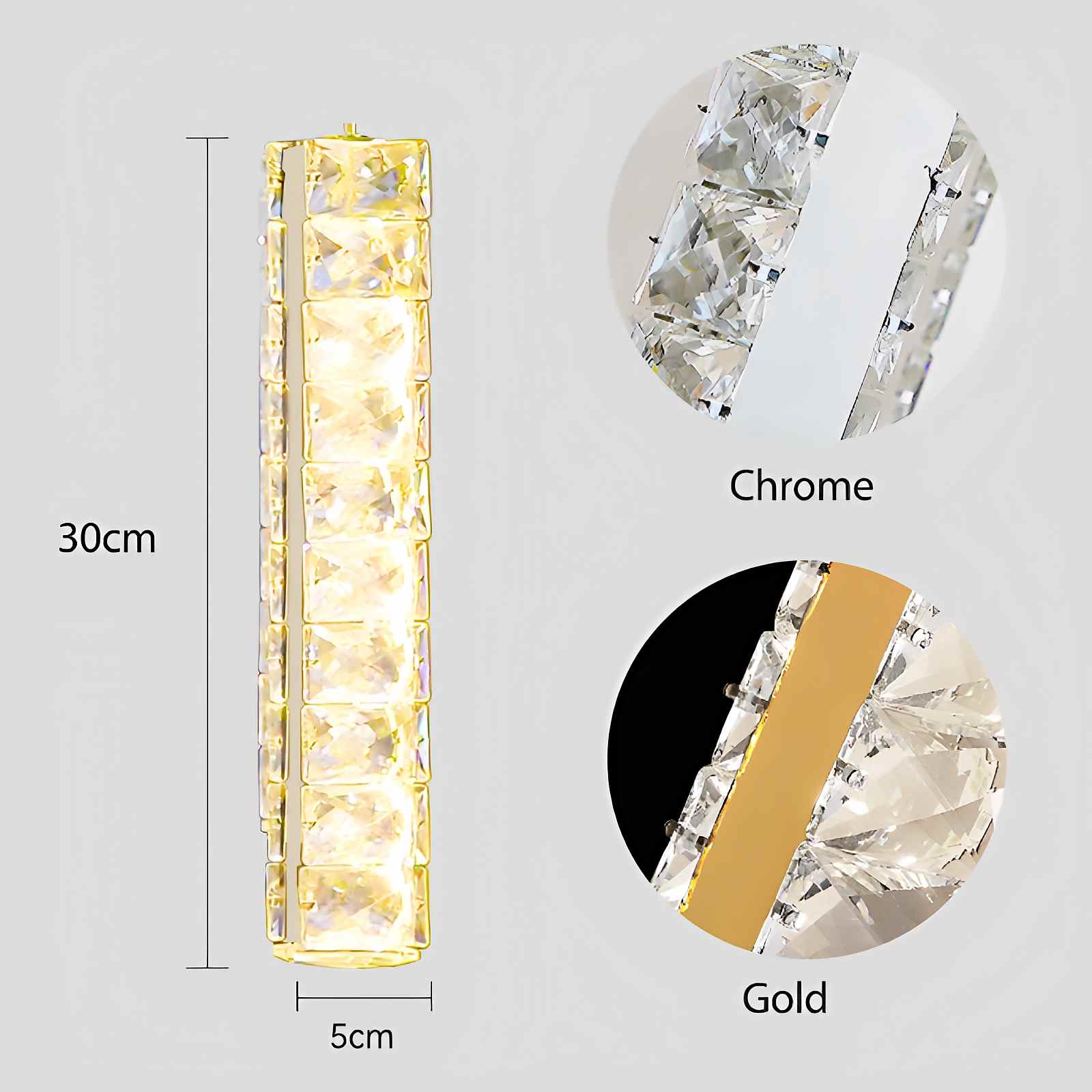 Feyran Nordic Crystal LED Chandelier