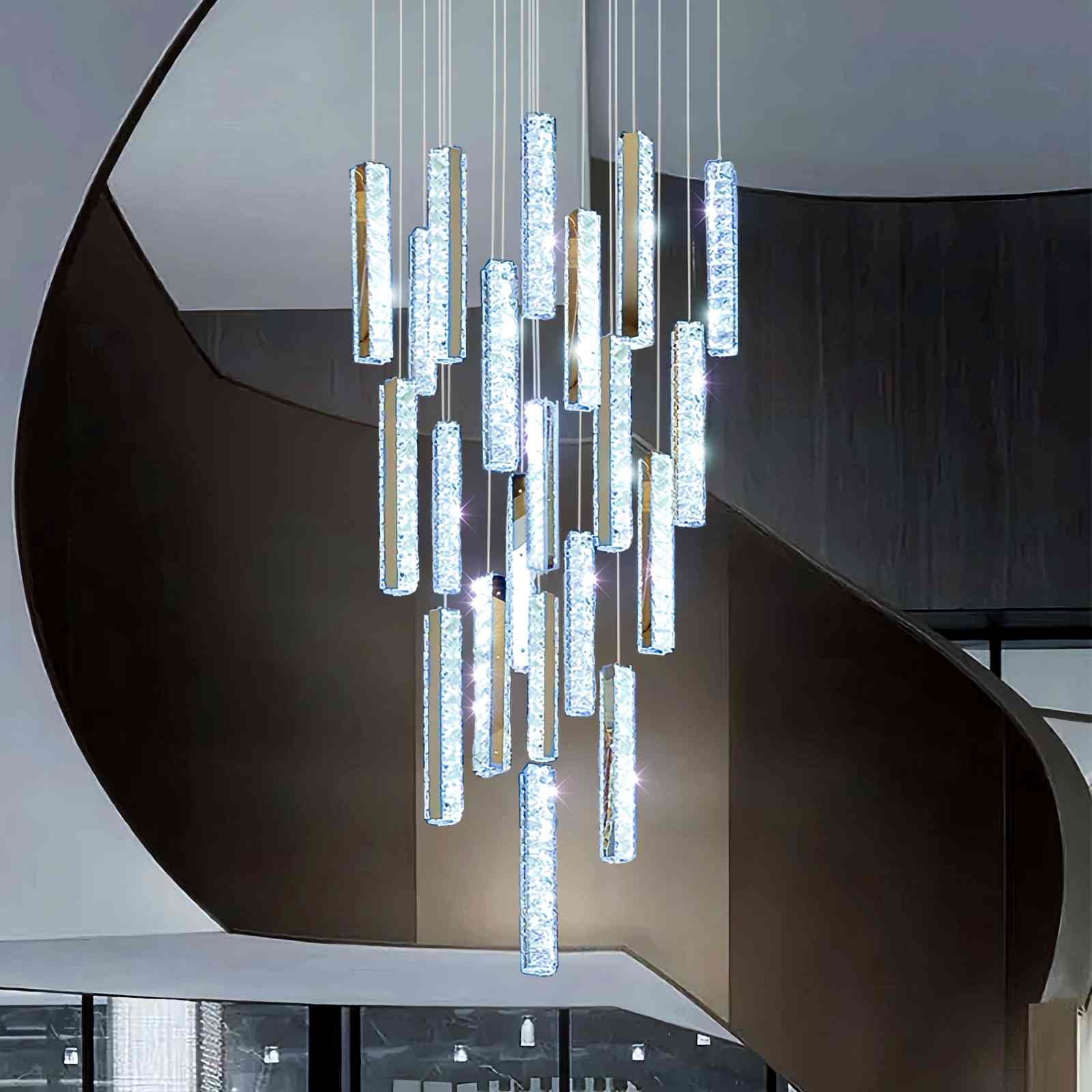 Feyran Nordic Crystal LED Chandelier