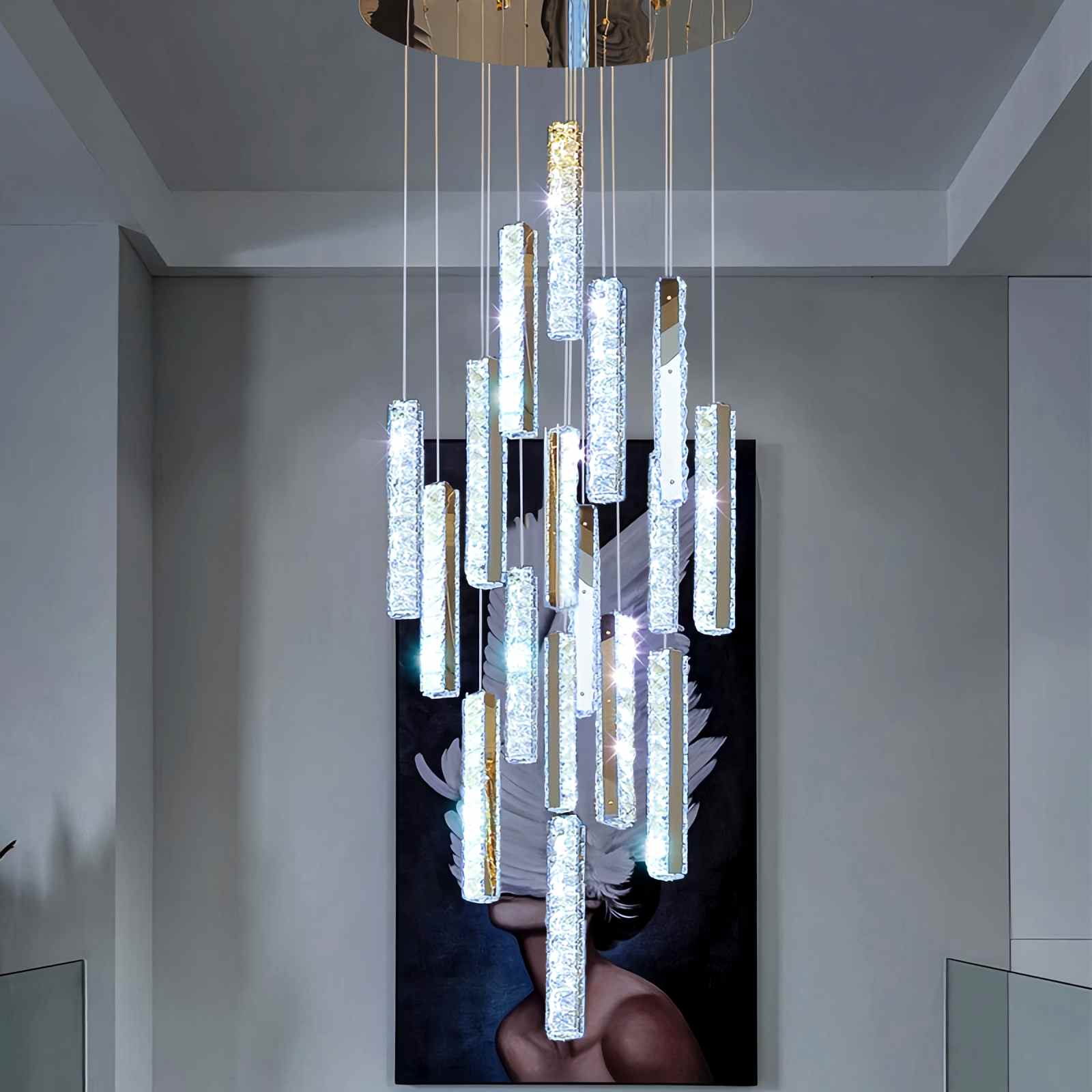 Feyran Nordic Crystal LED Chandelier