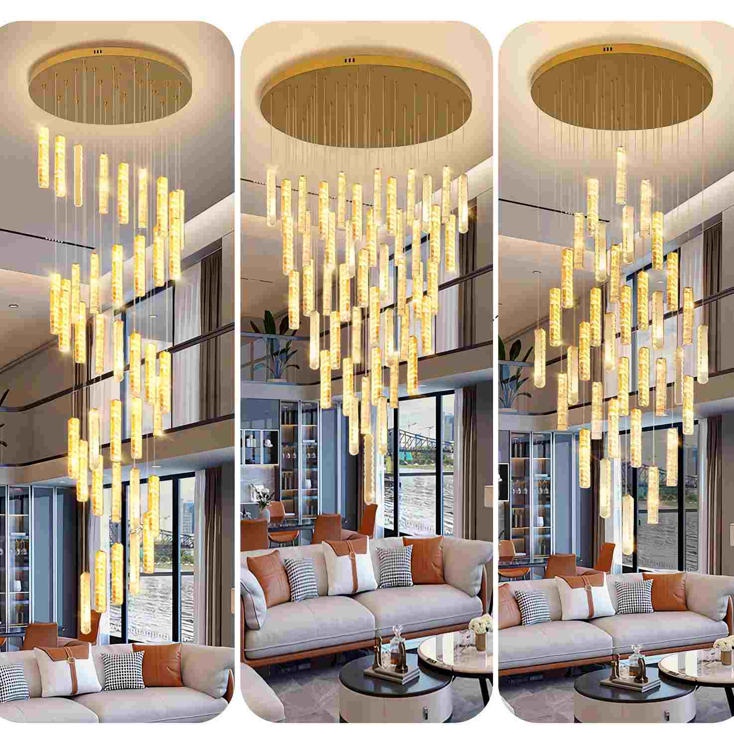 Feyran Nordic Crystal LED Chandelier