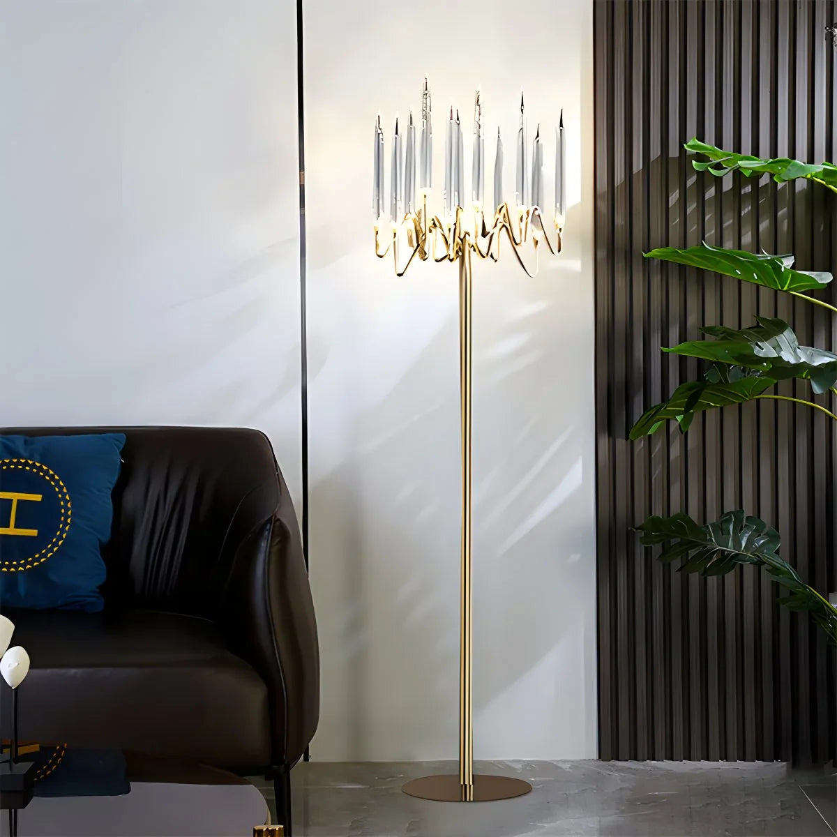 Feyran Modern Branch Chandelier & Floor Lamp