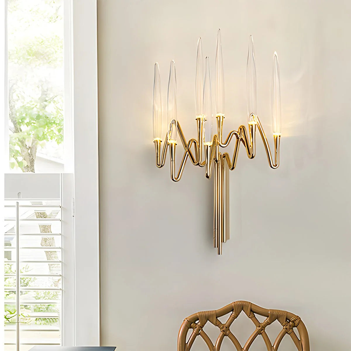 Feyran Modern Branch Chandelier & Floor Lamp