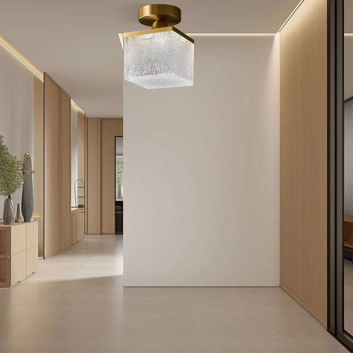 Feyran Modern Cup Crystal Ceiling Lamp