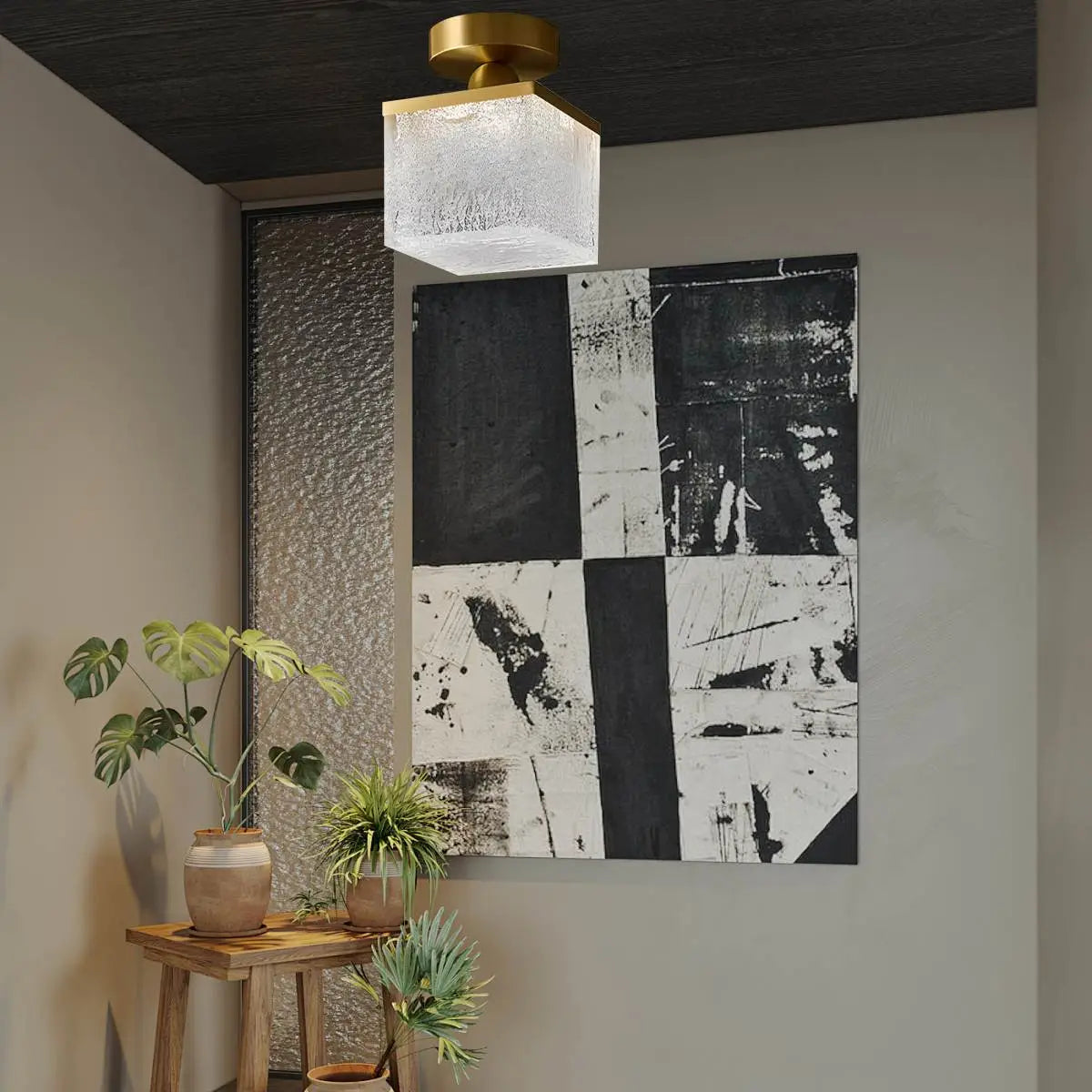 Feyran Modern Cup Crystal Ceiling Lamp