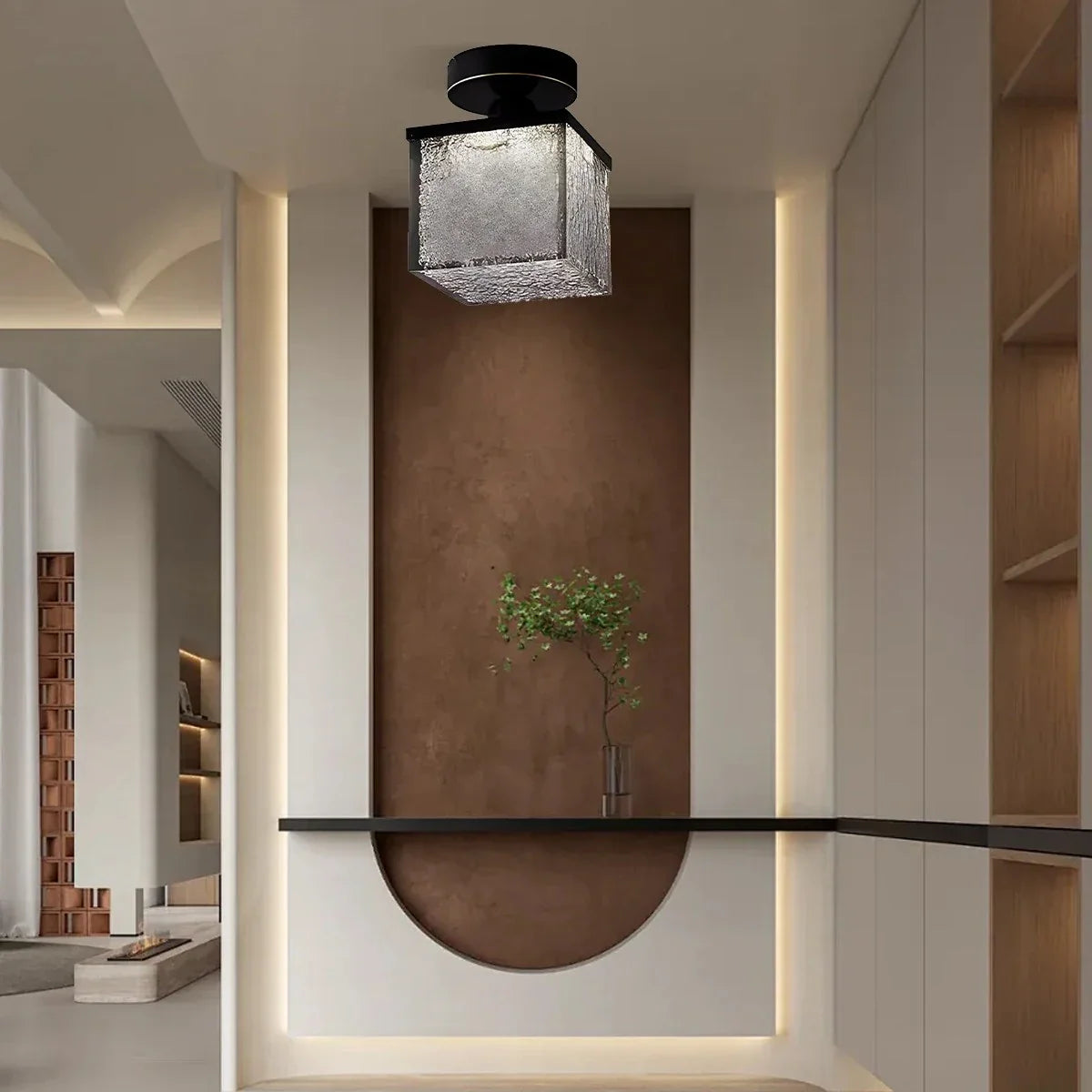 Feyran Modern Cup Crystal Ceiling Lamp
