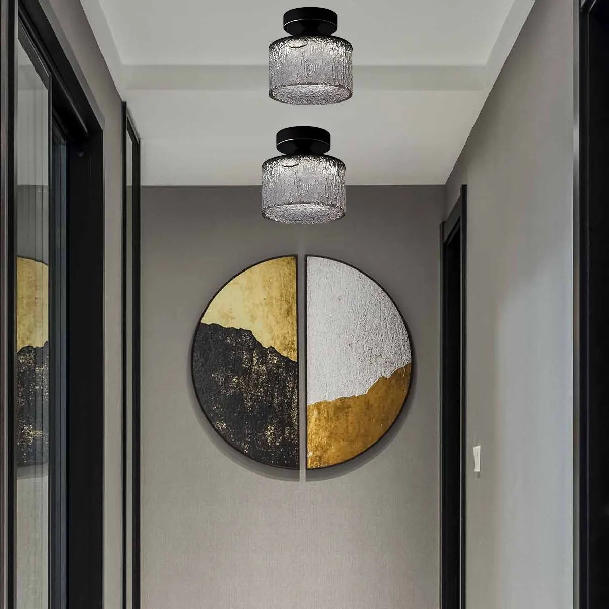 Feyran Modern Cup Crystal Ceiling Lamp