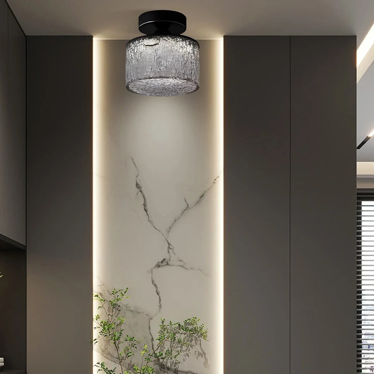 Feyran Modern Cup Crystal Ceiling Lamp