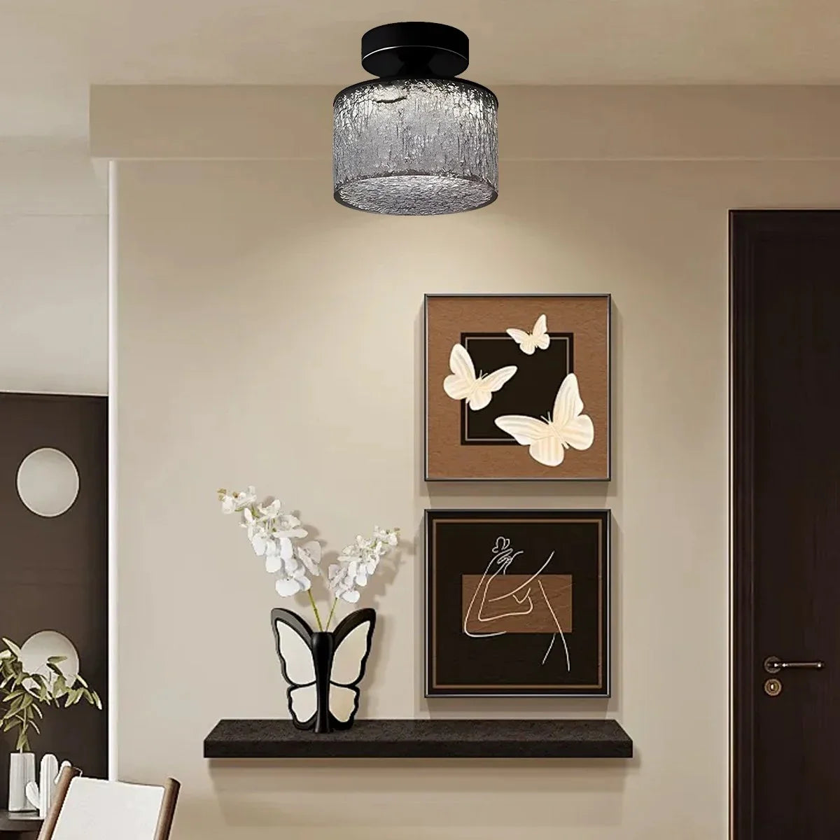 Feyran Modern Cup Crystal Ceiling Lamp