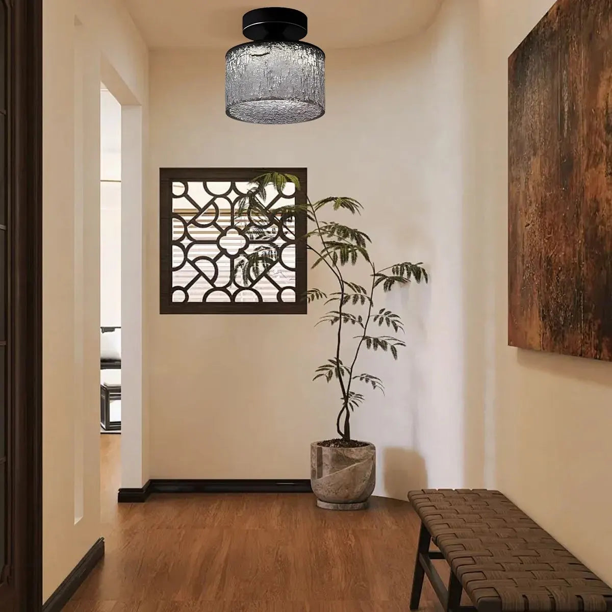 Feyran Modern Cup Crystal Ceiling Lamp