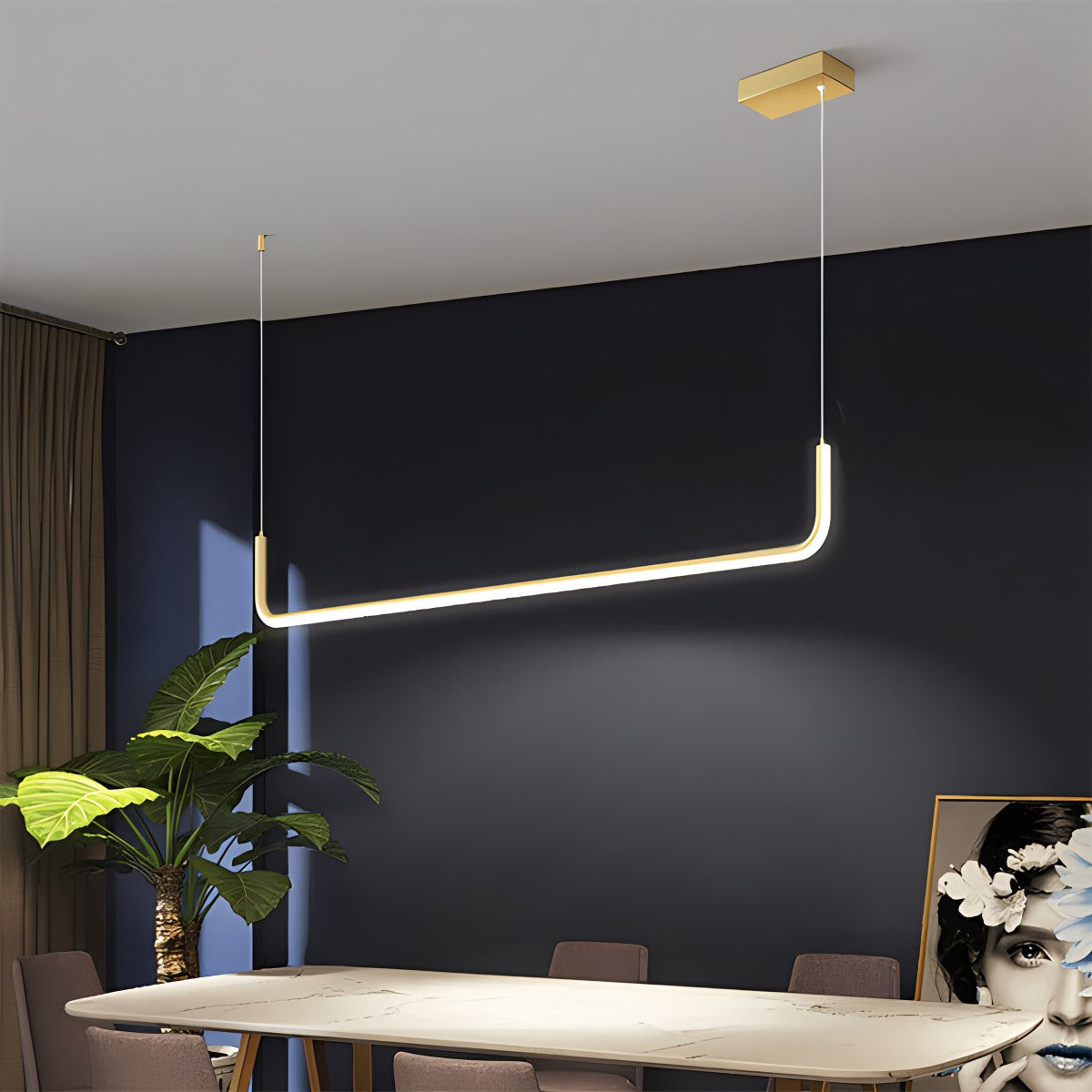 Feyran Modern LED Ceiling Chandelier for Living Room