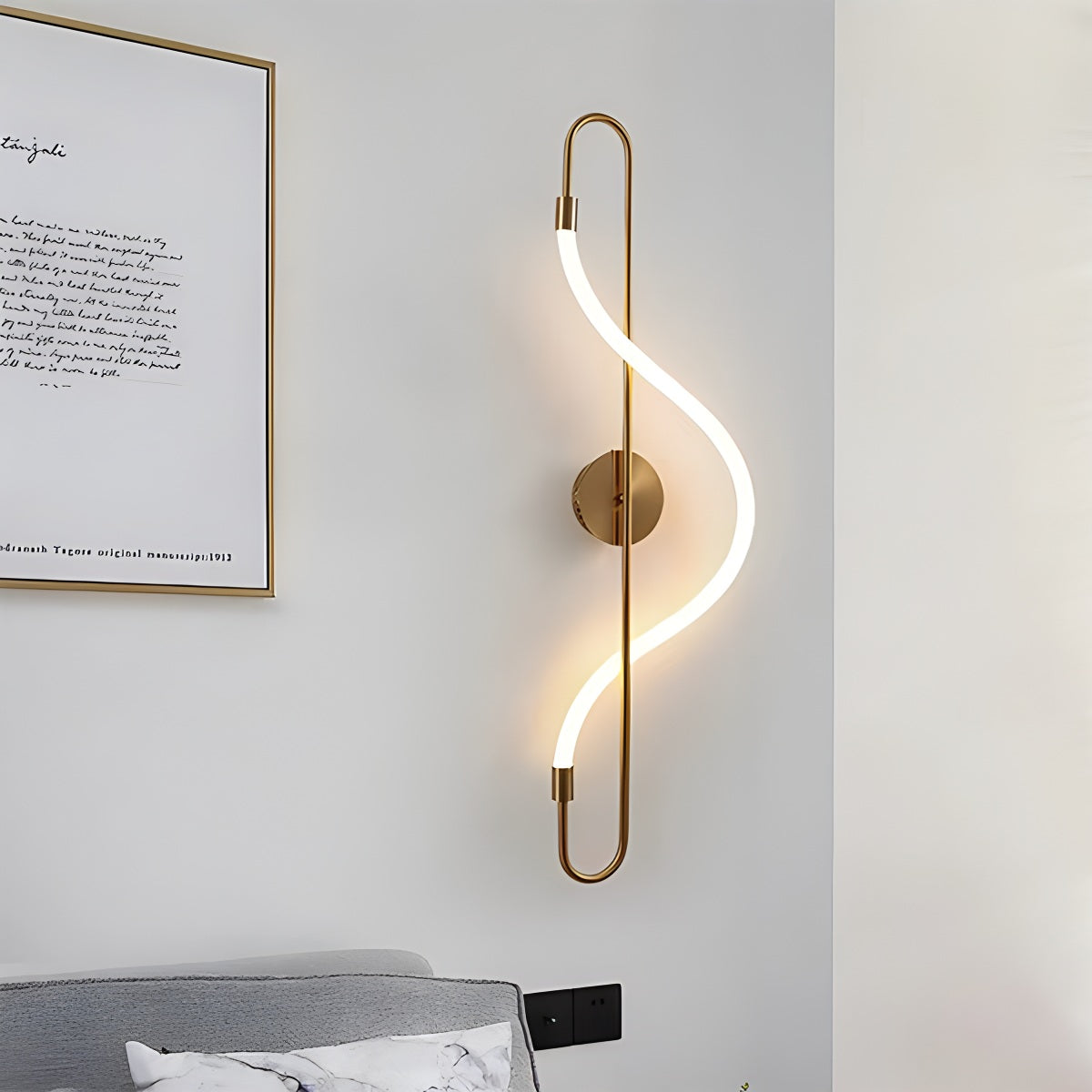 Feyran Modern Long Hose Led Pendant Light for Dining Room
